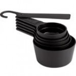 OXO 11111102 Good Grips 1/4 to 1 Cup 6-Piece White Measuring Cup Set