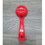 Carlisle 492304 Measure Misers 1 oz. Yellow Acetal Short Handle Perforated Portion Spoon Carlisle 492304 Measure Misers 1 oz. Yellow Acetal Short Handle Perforated Portion Spoon