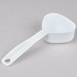 Rubbermaid® FG9G6000WHT ProSave 2.6 Gallon / 40 Cup White Shelf Ingredient Storage Bin with Sliding Lid & Scoop