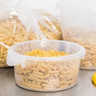 Rubbermaid® 2 Qt. Translucent Round Polypropylene Food Storage Container