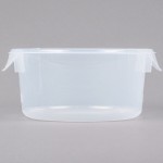 Rubbermaid® 2 Qt. Translucent Round Polypropylene Food Storage Container Rubbermaid® 2 Qt. Translucent Round Polypropylene Food Storage Container
