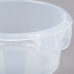Rubbermaid® 2 Qt. Translucent Round Polypropylene Food Storage Container Rubbermaid® 2 Qt. Translucent Round Polypropylene Food Storage Container