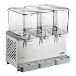 Crathco SR-35-16 Classic Pro Bubbler Triple 4.75 Gallon Bowl Refrigerated Beverage Dispenser - 120V Crathco SR-35-16 Classic Pro Bubbler Triple 4.75 Gallon Bowl Refrigerated Beverage Dispenser - 120V