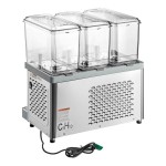 Crathco SR-35-16 Classic Pro Bubbler Triple 4.75 Gallon Bowl Refrigerated Beverage Dispenser - 120V Crathco SR-35-16 Classic Pro Bubbler Triple 4.75 Gallon Bowl Refrigerated Beverage Dispenser - 120V