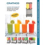 Crathco SR-35-16 Classic Pro Bubbler Triple 4.75 Gallon Bowl Refrigerated Beverage Dispenser - 120V Crathco SR-35-16 Classic Pro Bubbler Triple 4.75 Gallon Bowl Refrigerated Beverage Dispenser - 120V