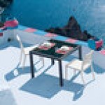Siesta Verona White Wickerlook Resin Outdoor Dining Chair Siesta Verona White Wickerlook Resin Outdoor Dining Chair
