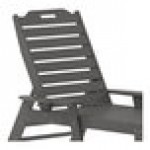 Flash Furniture Monterey Gray Adjustable Polyethylene Adirondack Chaise Lounge with Cup Holder Flash Furniture Monterey Gray Adjustable Polyethylene Adirondack Chaise Lounge with Cup Holder