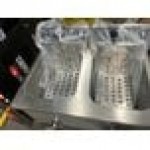 Scratch and Dent Vollrath CF4-3600DUAL 30 lb. Commercial Countertop Deep Fryer - 208-240V