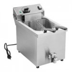 Scratch and Dent Vollrath CF4-3600DUAL 30 lb. Commercial Countertop Deep Fryer - 208-240V