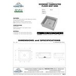 Scratch and Dent Advance Tabco 9-OP-20-EC 25 Scratch and Dent Advance Tabco 9-OP-20-EC 25