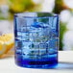 Anchor Hocking Manchester 10.5 oz. Coastal Blue Rocks / Old Fashioned Glass - 12/Case