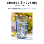 Anchor Hocking Manchester 10.5 oz. Coastal Blue Rocks / Old Fashioned Glass - 12/Case