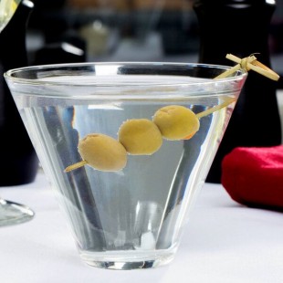 Libbey 224 13.5 oz. Customizable Stemless Martini Glass - 12/Case