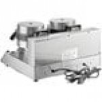 Carnival King WBM26 Non-Stick Double Belgian Waffle Maker with Timers - 120V Carnival King WBM26 Non-Stick Double Belgian Waffle Maker with Timers - 120V