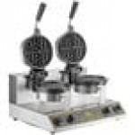 Carnival King WBM26 Non-Stick Double Belgian Waffle Maker with Timers - 120V Carnival King WBM26 Non-Stick Double Belgian Waffle Maker with Timers - 120V