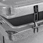 CaterGator CG100SPGW Gray 110 Qt. Mobile Rotomolded Outdoor Cooler / Ice Chest