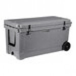 CaterGator CG100SPGW Gray 110 Qt. Mobile Rotomolded Outdoor Cooler / Ice Chest