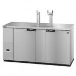 Hoshizaki DD69-S Stainless Steel Single/Double Tap Kegerator Beer Dispenser - (3) 1/2 Keg Capacity Hoshizaki DD69-S Stainless Steel Single/Double Tap Kegerator Beer Dispenser - (3) 1/2 Keg Capacity