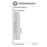 Hoshizaki DD69-S Stainless Steel Single/Double Tap Kegerator Beer Dispenser - (3) 1/2 Keg Capacity Hoshizaki DD69-S Stainless Steel Single/Double Tap Kegerator Beer Dispenser - (3) 1/2 Keg Capacity