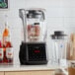 AvaMix Apex HBX20002J 64 oz. 3 1/2 hp Programmable Commercial Blender with Touchpad, Sound Enclosure, and 2 Jars - 120V AvaMix Apex HBX20002J 64 oz. 3 1/2 hp Programmable Commercial Blender with Touchpad, Sound Enclosure, and 2 Jars - 120V