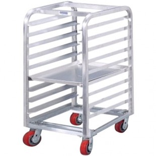 Channel AXD1825 9 Pan Half Height End Load Bun / Sheet Pan Rack - Assembled Channel AXD1825 9 Pan Half Height End Load Bun / Sheet Pan Rack - Assembled