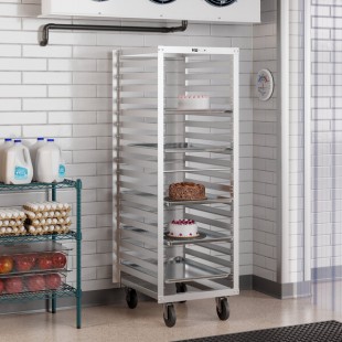 Metro RF13N 36 Pan End Load Aluminum Roll-In Refrigerator Rack Metro RF13N 36 Pan End Load Aluminum Roll-In Refrigerator Rack