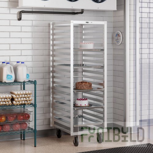 Metro RF13N 36 Pan End Load Aluminum Roll-In Refrigerator Rack