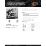 Cooking Performance Group FEC-100-DDCK Deep Depth Double Deck Full Size Electric Convection Oven - 208V, 3 / 1 Phase, 11 kW Cooking Performance Group FEC-100-DDCK Deep Depth Double Deck Full Size Electric Convection Oven - 208V, 3 / 1 Phase, 11 kW