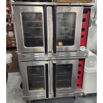 Cooking Performance Group FEC-100-DDCK Deep Depth Double Deck Full Size Electric Convection Oven - 208V, 3 / 1 Phase, 11 kW Cooking Performance Group FEC-100-DDCK Deep Depth Double Deck Full Size Electric Convection Oven - 208V, 3 / 1 Phase, 11 kW