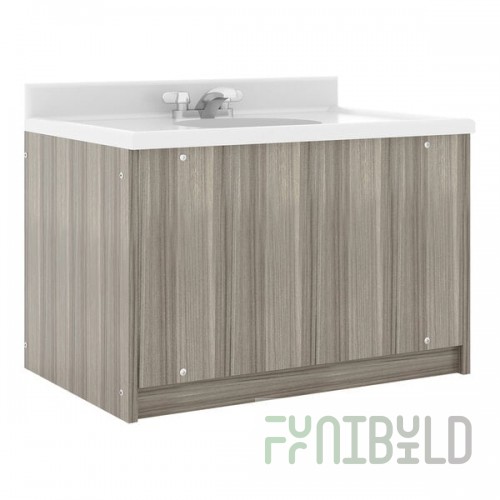 Tot Mate TM8350R.S3322 Shadow Elm Single Laminate Floor Vanity - 31