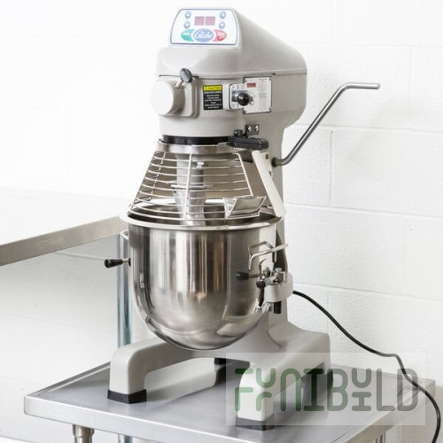 Globe SP20 20 Qt. Planetary Stand Mixer with Guard & Standard Accessories - 120V, 1/2 hp