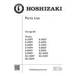 Hoshizaki KM-660MAJ Slim Line 22 Hoshizaki KM-660MAJ Slim Line 22