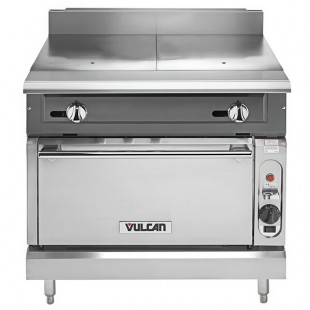 Vulcan V236HS-LP V Series Liquid Propane 2 Burner Heavy-Duty Range with 36