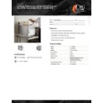 Cooking Performance Group FCPG30 Natural Gas 30 lb. Countertop Fryer - 53,000 BTU