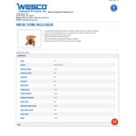 Wesco Industrial Products 272986 36 Wesco Industrial Products 272986 36