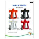 Sani-Lav H253NP1 Orange Wash-Down Kit with 25' Hose and Spray Nozzle