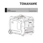 Tomahawk Inverter Series Gasoline-Powered Portable Inverter Generator with Electric Push Start TG5500i - 5,000 / 5,500W, 120/240V Tomahawk Inverter Series Gasoline-Powered Portable Inverter Generator with Electric Push Start TG5500i - 5,000 / 5,500W, 120/240V