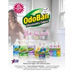 OdoBan 910701-14A6 14.6 oz. Fresh Linen Aerosol Disinfectant Fabric / Air Freshener - 6/Case