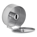 Lavex Stainless Steel Surface-Mounted Jumbo Single-Roll Toilet Tissue Dispenser Lavex Stainless Steel Surface-Mounted Jumbo Single-Roll Toilet Tissue Dispenser