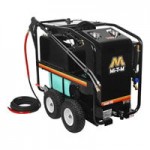 Mi-T-M HSE Series HSE-1502-0MG10 Corded Electric Hot Water Pressure Washer with General Pump and Gas-Fired Burner - 1,500 PSI; 2.0 GPM Mi-T-M HSE Series HSE-1502-0MG10 Corded Electric Hot Water Pressure Washer with General Pump and Gas-Fired Burner - 1,500 PSI; 2.0 GPM