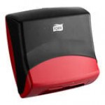 Tork Performance W4 Aqua / White Folded Wiper / Cloth Dispenser 654021