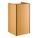Lancaster Table & Seating Waste 35 Gallon Natural Waste Receptacle Enclosure with 