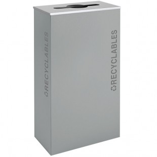 Ex-Cell Kaiser RC-KD17-R BT-HMG Black Tie Kaleidoscope Hammered Gray 17 Gallon Rectangular Recyclables Receptacle Ex-Cell Kaiser RC-KD17-R BT-HMG Black Tie Kaleidoscope Hammered Gray 17 Gallon Rectangular Recyclables Receptacle