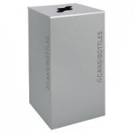 Ex-Cell Kaiser RC-KD17-R BT-HMG Black Tie Kaleidoscope Hammered Gray 17 Gallon Rectangular Recyclables Receptacle Ex-Cell Kaiser RC-KD17-R BT-HMG Black Tie Kaleidoscope Hammered Gray 17 Gallon Rectangular Recyclables Receptacle