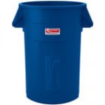 Suncast TCU44GY 44 Gallon Gray Round Trash Can