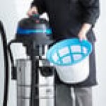Lavex 16 Gallon Stainless Steel Commercial Wet / Dry Vacuum with Toolkit - 100-120V, 1200W