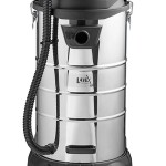 Lavex 16 Gallon Stainless Steel Commercial Wet / Dry Vacuum with Toolkit - 100-120V, 1200W