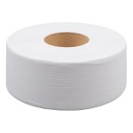 Lavex 1-Ply 1400' Universal Jumbo Toilet Paper Roll with 9