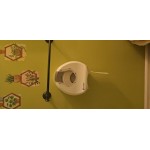Lavex 1-Ply 1400' Universal Jumbo Toilet Paper Roll with 9