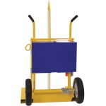 Vestil 500 lb. Welding Torch / Cylinder Cart with 2 Cylinder Capacity and 16 Vestil 500 lb. Welding Torch / Cylinder Cart with 2 Cylinder Capacity and 16